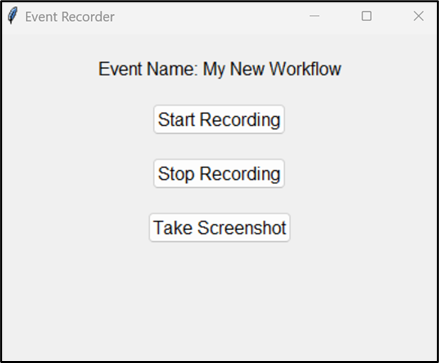 Recorded Workflows Execution
