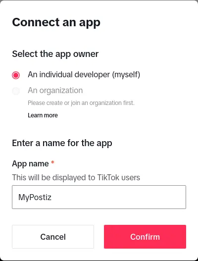 TikTok Developer Portal
